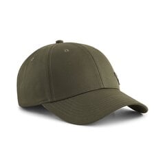 Кепка для мужчин Puma Metal Cat Cap Khaki 021269 74 цена и информация | Мужские шарфы, шапки, перчатки | kaup24.ee