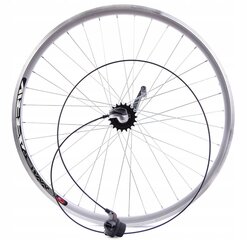 Täielik jalgrattaratas tagumine 26-tolline alumiiniumist Shimano Nexus 3 Gears цена и информация | Покрышки, шины для велосипеда | kaup24.ee