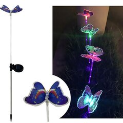 Solar Light LED aiavalgusti Butterfly Garden veekindel muruvalgusti цена и информация | Гирлянды | kaup24.ee