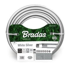 Шланг для полива Bradas NTS White Silver 3/4" 20м цена и информация | Оборудование для полива | kaup24.ee
