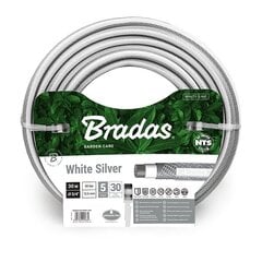 Шланг для полива Bradas NTS White Silver 3/4" 30м цена и информация | Оборудование для полива | kaup24.ee