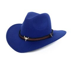 Läänemüts Cowboy Viltmütsid Fedora Mütsid Mehed Naised Imitatsioon Villane Talv hind ja info | Meeste sallid, mütsid ja kindad | kaup24.ee