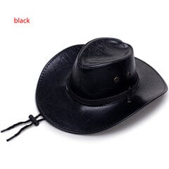 Mäng Red Dead Redemption 2 Cowboy Hat Cosplay kostüüm Rekvisiidikübarad Nahast Unisex цена и информация | Мужские шарфы, шапки, перчатки | kaup24.ee