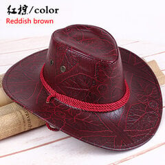 Mäng Red Dead Redemption 2 Cowboy Hat Cosplay kostüüm Rekvisiidikübarad Nahast Unisex hind ja info | Meeste sallid, mütsid ja kindad | kaup24.ee