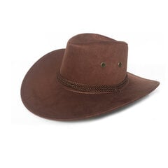 Lahedad Western Cowboy Mütsid Meeste Päikesesirmi Müts Naiste Travel Performance Western Mütsid Chapeu Cowboy 9 värvi hind ja info | Meeste sallid, mütsid ja kindad | kaup24.ee