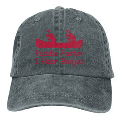 Unisex Täiskasvanute kauboimüts Mõla kiiremini Ma kuulen Banjos Reguleeritavad pesapallimütsid Trucker Cap Retro teksakübarad isamüts цена и информация | Мужские шарфы, шапки, перчатки | kaup24.ee