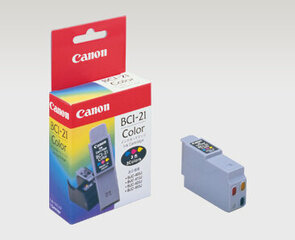 Canon Cartridge BCI-21C 3-Color, Sinine, roosa, kollane hind ja info | Tindiprinteri kassetid | kaup24.ee