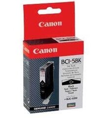 Canon BCI-5BK Inkjet Cartridge, Must hind ja info | Tindiprinteri kassetid | kaup24.ee