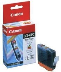 Canon Ink Cartridge BCI-6PC Foto cyan, Helesinine цена и информация | Картриджи для струйных принтеров | kaup24.ee