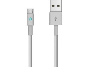 USB кабель Devia Smart microUSB 2 м, белый цена и информация | Borofone 43757-uniw | kaup24.ee