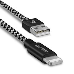 Dux Ducis K-ONE Series USB / Lightning 2.1A 1м кабель, Черный цена и информация | Borofone 43757-uniw | kaup24.ee