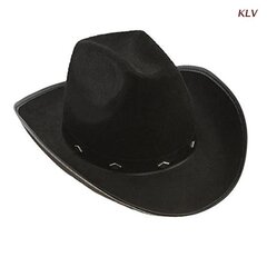 Vintage Fedora Hat Naised Mehed Vilt Naiste Cowboy Mütsid Peo Neet Decor Western Style Top Kapotiga Meeste Cosplay Müts цена и информация | Мужские шарфы, шапки, перчатки | kaup24.ee