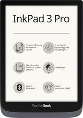Pocketbook InkPad 3 Pro, Серая цена и информация | Электронные книги | kaup24.ee