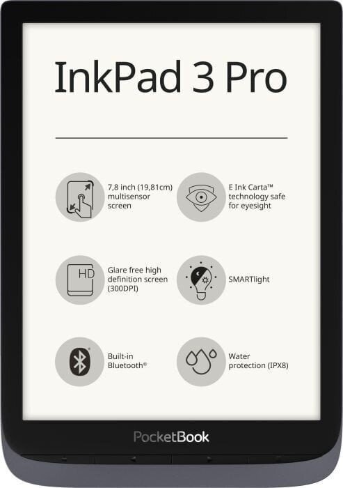 Pocketbook InkPad 3 Pro, Hall hind ja info | E-lugerid | kaup24.ee