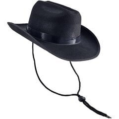 Vintage Fedora müts Naiste meeste vildist naiste kauboikübarad peo ühevärvilised läänestiilis ülaosa kapoti meeste Cosplay müts hind ja info | Meeste sallid, mütsid ja kindad | kaup24.ee