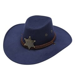 Kauboi müts reisipeo rekvisiidid Naiste poissmeesteõhtu mütsid Diskokleidid Fedora Cowgirl pulmapeoks цена и информация | Мужские шарфы, шапки, перчатки | kaup24.ee