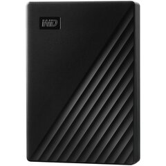 WD My Passport 4TB, USB 3.2, Must цена и информация | Жёсткие диски (SSD, HDD) | kaup24.ee