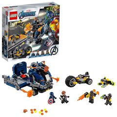 76143 LEGO® Super Heroes Marvel Avengers Movie 4 Нападение на грузовик Мстителей цена и информация | Конструкторы и кубики | kaup24.ee