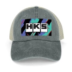 HKS Retro mustriga kauboi müts, must ikoon, naiste golfimütsi meeste müts цена и информация | Мужские шарфы, шапки, перчатки | kaup24.ee