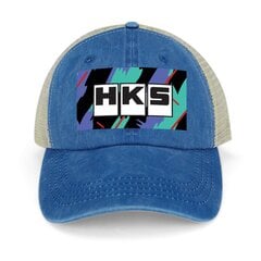 HKS Retro mustriga kauboi müts, must ikoon, naiste golfimütsi meeste müts цена и информация | Мужские шарфы, шапки, перчатки | kaup24.ee