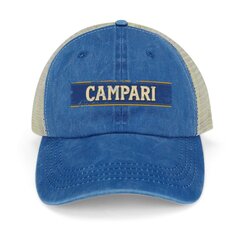 Campari Monogram Distressed Design 2 Cowboy Hat kohandatud mütsid isamüts matkamüts Meeste mütsid Naiste цена и информация | Мужские шарфы, шапки, перчатки | kaup24.ee