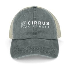 Cirrus Aircraft Logo Cowboy Müts Päikesekübar Thermal Visor Päikesekübarad Naistele Meeste цена и информация | Мужские шарфы, шапки, перчатки | kaup24.ee