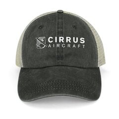 Cirrus Aircraft Logo Cowboy Müts Päikesekübar Thermal Visor Päikesekübarad Naistele Meeste hind ja info | Meeste sallid, mütsid ja kindad | kaup24.ee