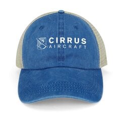 Cirrus Aircraft Logo Cowboy Müts Päikesekübar Thermal Visor Päikesekübarad Naistele Meeste цена и информация | Мужские шарфы, шапки, перчатки | kaup24.ee