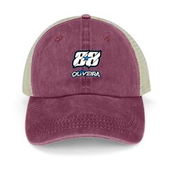 miguel oliveira 2 Cowboy Hat Golf Cap Snapback Cap Fluffy Hat Kohandatud Cap Müts Meestele Naiste цена и информация | Мужские шарфы, шапки, перчатки | kaup24.ee