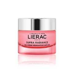 Taastav geeljas näokreem Lierac Supra Radiance Anti-Ox Renewing Cream-Gel 50 ml цена и информация | Кремы для лица | kaup24.ee