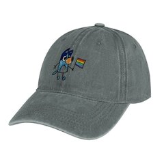 Blue Heeler lgbt allyCap Cowboy Hat sünnipäevakübar Rannamütsid meestele, naiste цена и информация | Мужские шарфы, шапки, перчатки | kaup24.ee