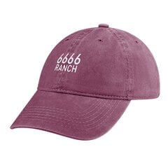 6666 Ranch Four Sixes Ranch Cowboy Hat Hat Mees Luksuslik müts Trucker Müts Meeste Mütsid Naiste hind ja info | Meeste sallid, mütsid ja kindad | kaup24.ee