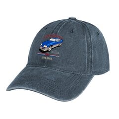 Foxbody Blue Cowboy Hat Päikesekübar lastele Tuppkübar Trucker Cap Palliküts Meeste Naiste naiste цена и информация | Мужские шарфы, шапки, перчатки | kaup24.ee