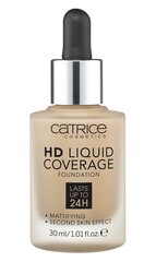 Жидкая основа для макияжа Hd Liquid Coverage Foundation Catrice цена и информация | Пудры, базы под макияж | kaup24.ee