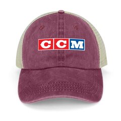 CCM Retro jäähoki logo 2 kauboi müts Snapback müts mütsis sõjaline taktikaline müts meeste müts Luksuslik kaubamärk naistele цена и информация | Мужские шарфы, шапки, перчатки | kaup24.ee