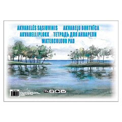Akvarellplokk A4 , 10L, 200G цена и информация | Тетради и бумажные товары | kaup24.ee