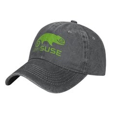 OpenSUSE Dad Hat Linuxi kood Python Cowboy Hat Mütsid Hip Hop Meestele Päikesevari Snapback Caps Perekond hind ja info | Meeste sallid, mütsid ja kindad | kaup24.ee