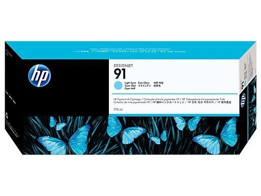 Tindikassett HP 91 (C9470A), Sinine hind ja info | Tindiprinteri kassetid | kaup24.ee