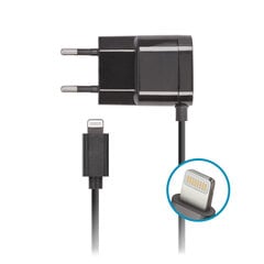 Forever Premium Зарядное устройство USB -Lightning / 1А (iOS 13), черное цена и информация | Зарядные устройства для телефонов | kaup24.ee