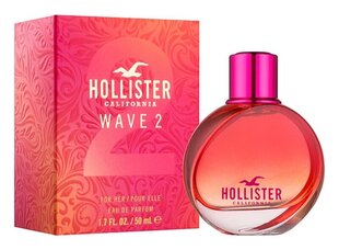 Parfüümvesi Hollister California Wave 2 EDP naistele 50 ml hind ja info | Naiste parfüümid | kaup24.ee