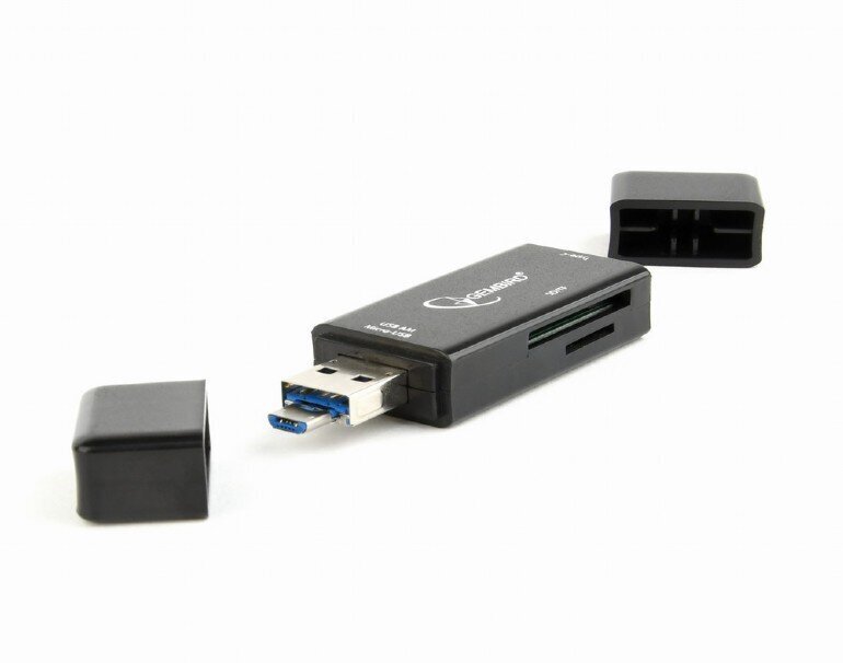 Gembird Multi USB - SD kaardilugeja (UHB-CR3IN1-01) hind ja info | USB jagajad, adapterid | kaup24.ee