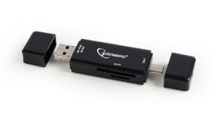 Gembird Multi USB - SD kaardilugeja (UHB-CR3IN1-01) цена и информация | Адаптеры и USB-hub | kaup24.ee