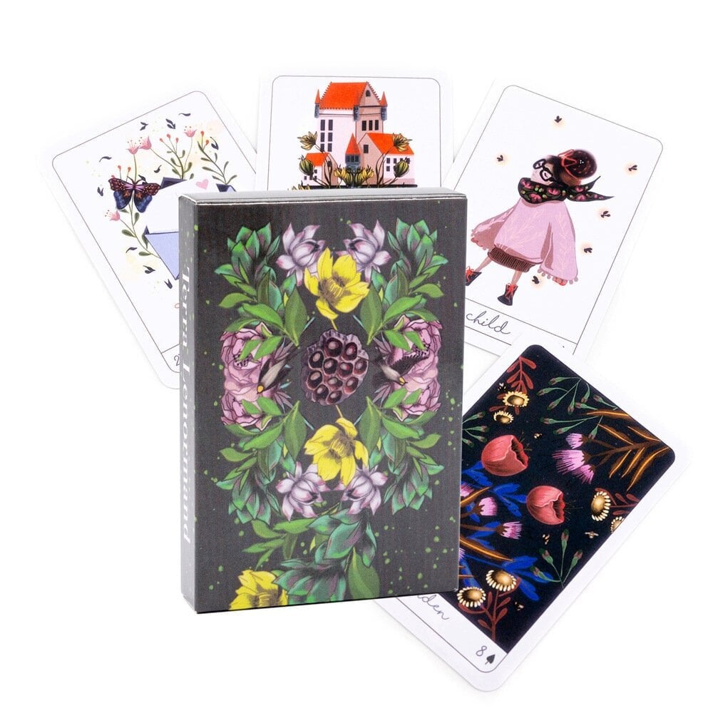 Terra Lenormand, kaardi suurus 8,8x6 cm, juhend puudub, lenormandi kaart, oraakli ennustamise taropraktika hind ja info | Lauamängud ja mõistatused | kaup24.ee