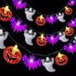 Halloweeni nahkhiirevalgustid, kõrvitsa nahkhiire dekoratiivvalgustid, 20 LED-i Halloweeni kaunistusvalgustit, Halloweeni tuled hind ja info | Jõulutuled | kaup24.ee