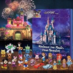 2024 advendikalender Kids Disney A Figuurid 24 tk Jõulukalender Style 2 hind ja info | Kalendrid, märkmikud | kaup24.ee