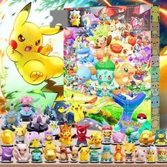 2024. aasta jõulukalender 24 tükki pokemoni jõulude 24 päeva loenduskalender Pimekarbi pühadekingitused B hind ja info | Poiste mänguasjad | kaup24.ee