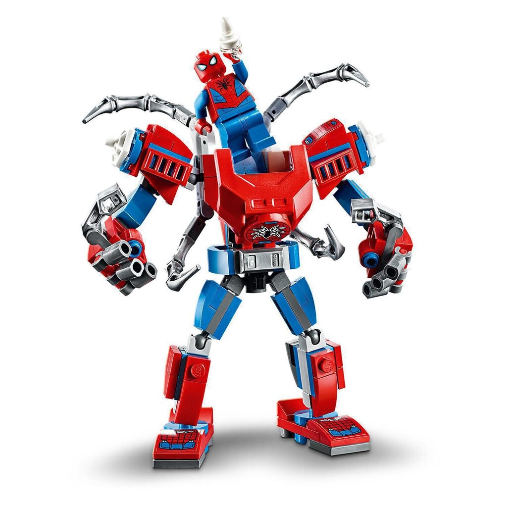 76146 LEGO® Super Heroes Spider-Man robot цена и информация | Klotsid ja konstruktorid | kaup24.ee