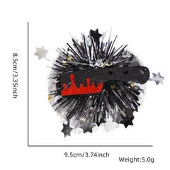 Halloweeni juuksenõelaga peakatted Laste täiskasvanute kummituspäeva peokaunistus Ämblikkõrvitsvõrgust servaklambriga trikk või maiuspala tüdrukule kingitus hind ja info | Aplikatsioonid, dekoratsioonid, kleebised | kaup24.ee