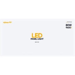 LED Панель с блоком питания 60x120 см ONE+ цена и информация | Монтируемые светильники, светодиодные панели | kaup24.ee