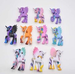 12 tk 14cm my little pony armas pvc ükssarvik pvc väike ponis hobune action mänguasja figuurid nukud hind ja info | Mudelautode kollektsioneerimine | kaup24.ee